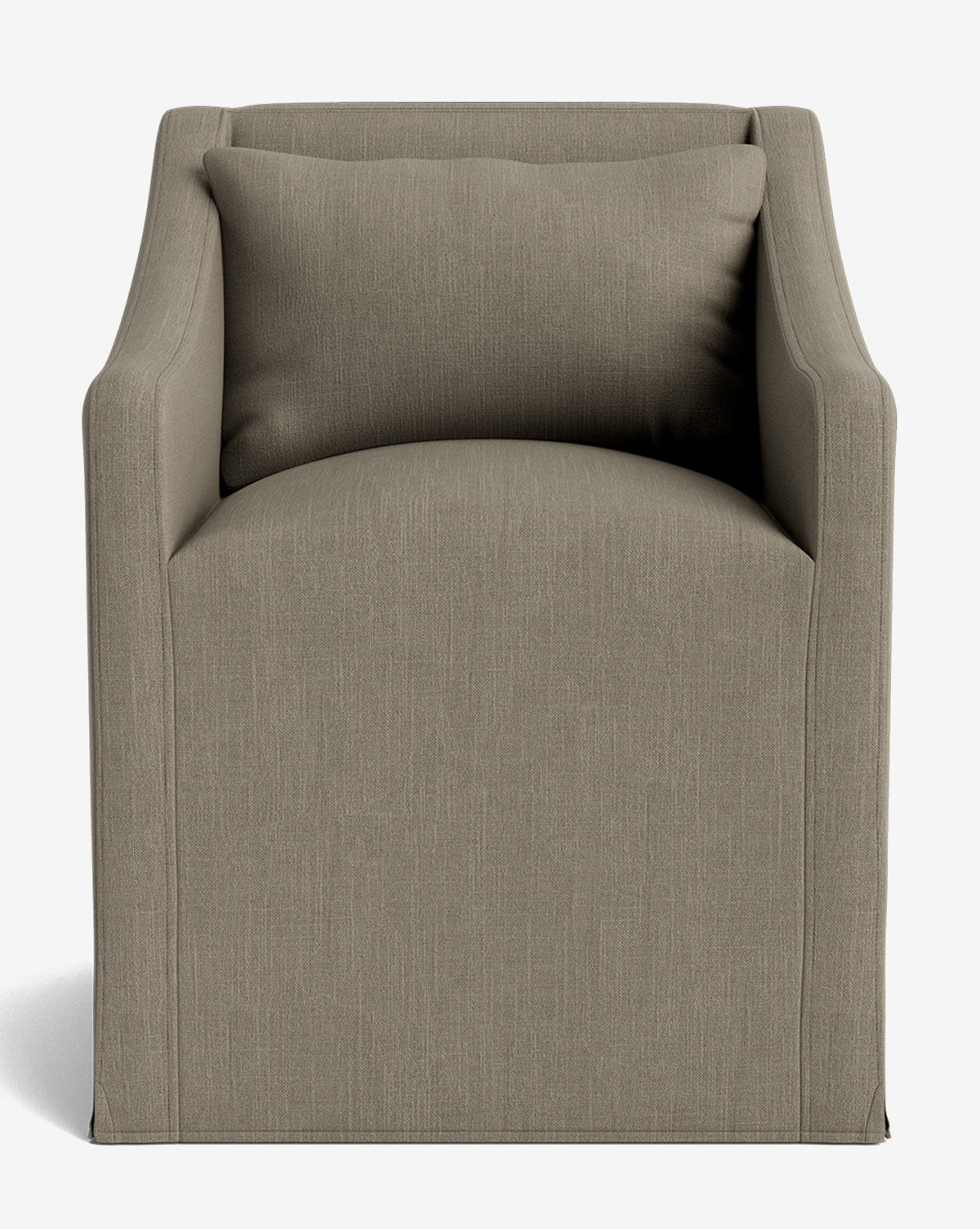 Olivier Slipcover Dining Arm Chair