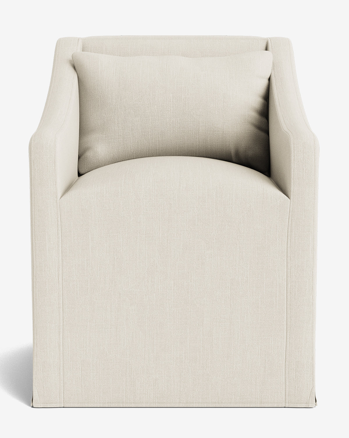 Olivier Slipcover Dining Arm Chair