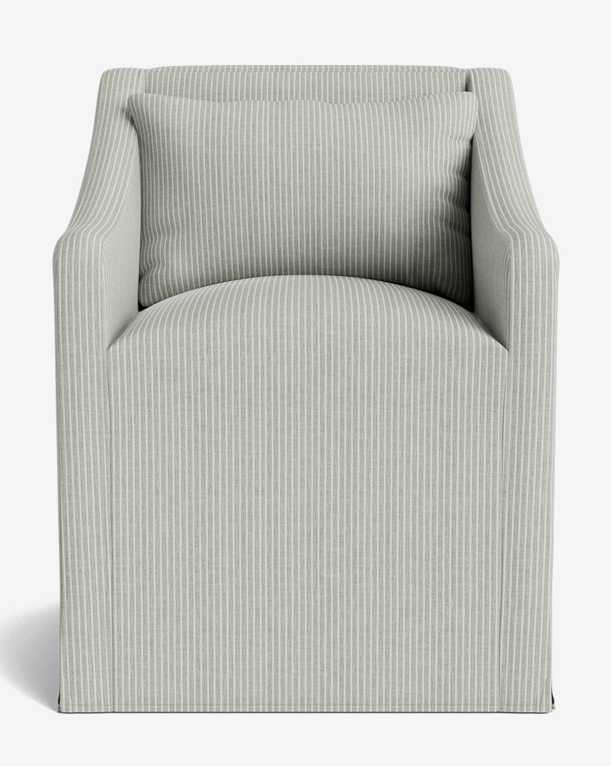 Olivier Slipcover Dining Arm Chair