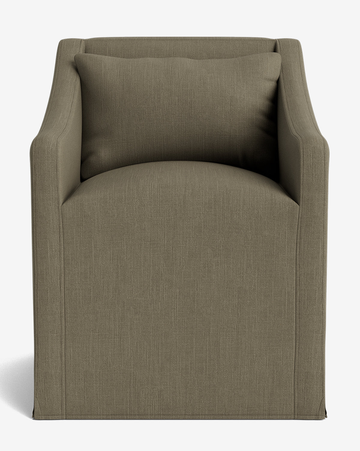 Olivier Slipcover Dining Arm Chair