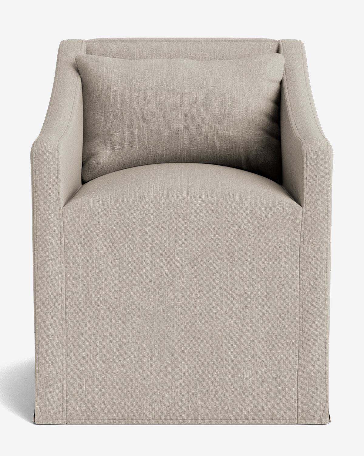 Olivier Slipcover Dining Arm Chair