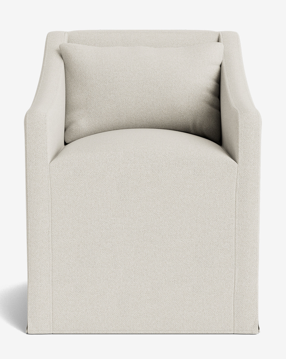 Olivier Slipcover Dining Arm Chair