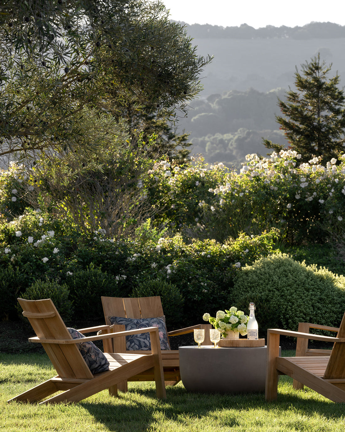 Triby Teak Outdoor Lounge Chair