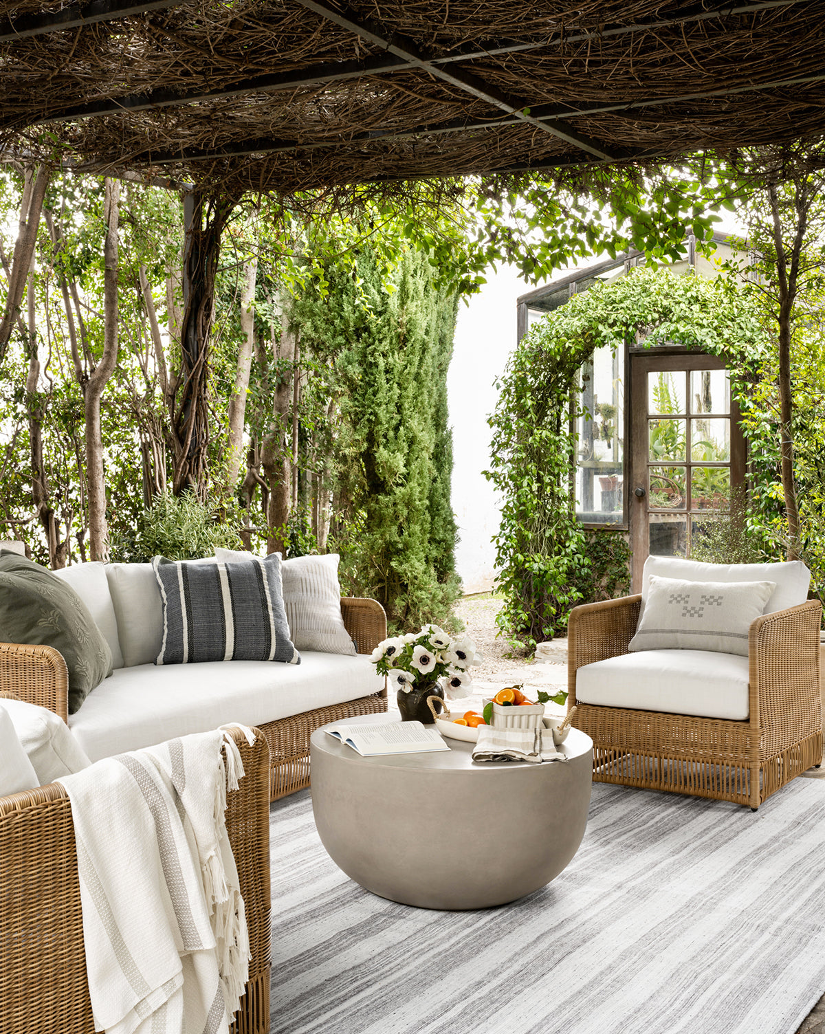 Caine Outdoor Coffee Table