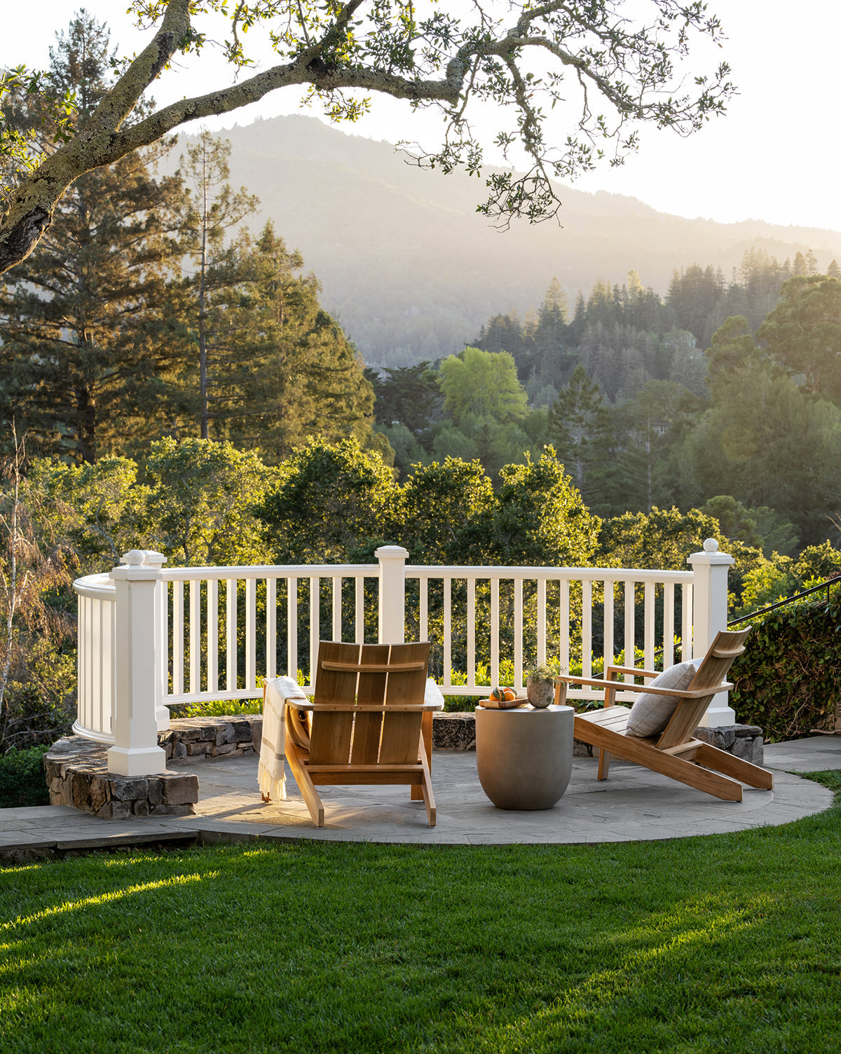 Triby Teak Outdoor Lounge Chair