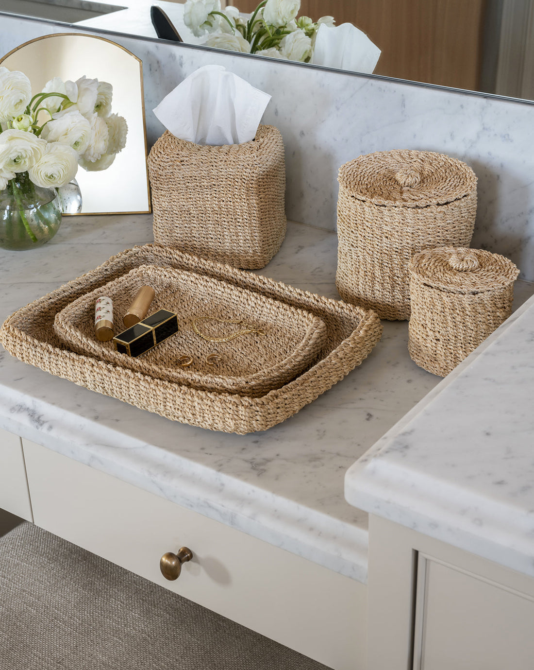 Woven Tissue Box Cover