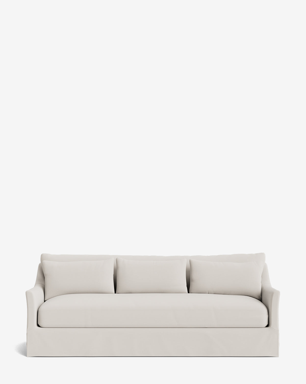 Wilhelmina Deep Slipcover Sofa (85"-110")