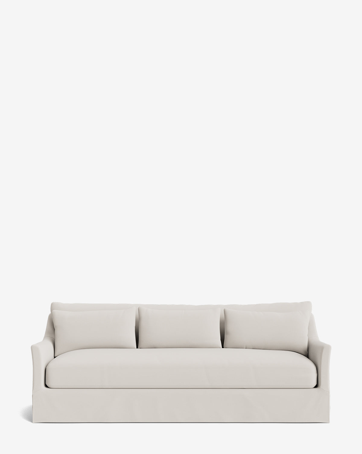 Wilhelmina Deep Slipcover Sofa (85"-110")