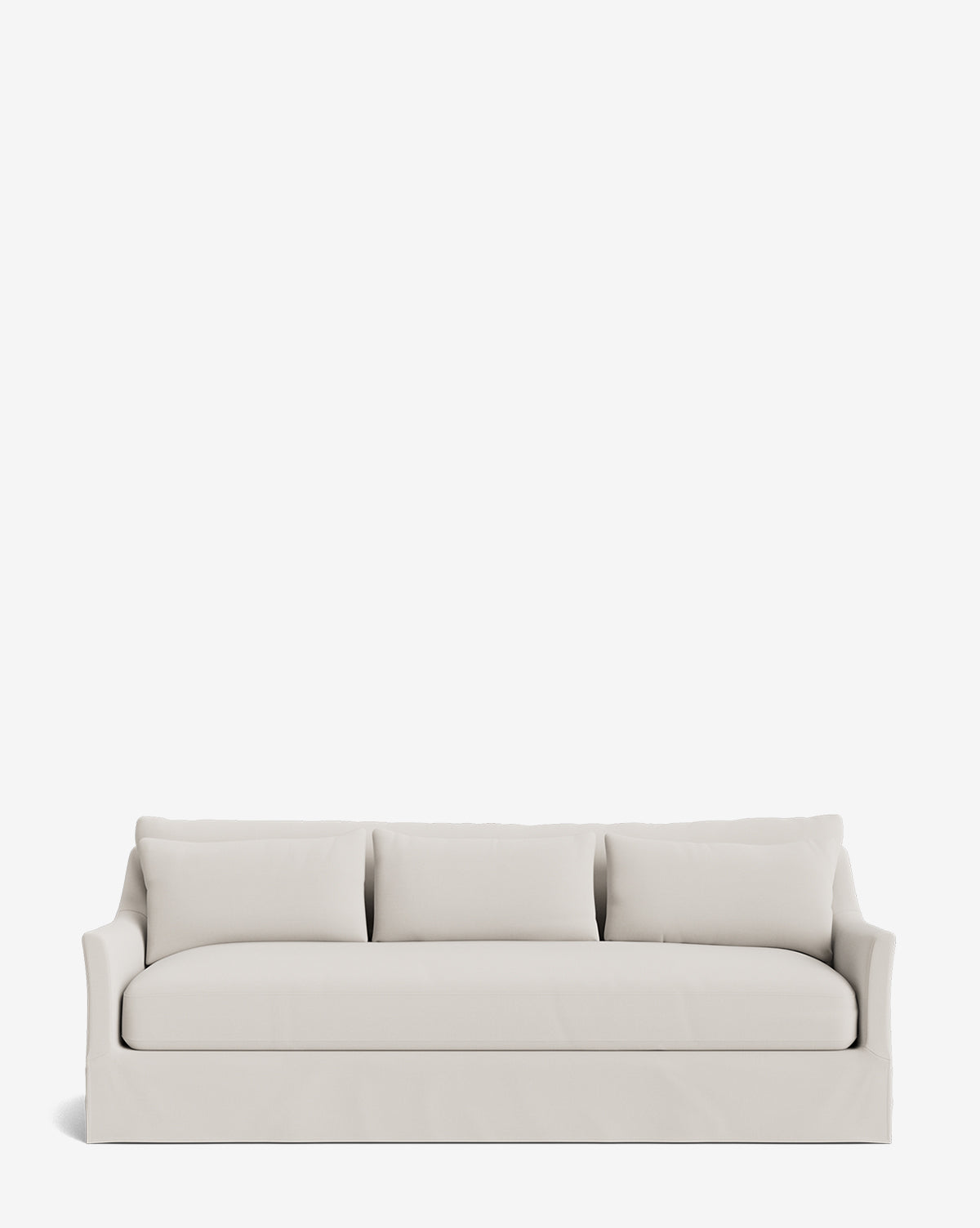 Wilhelmina Deep Slipcover Sofa (85"-110")