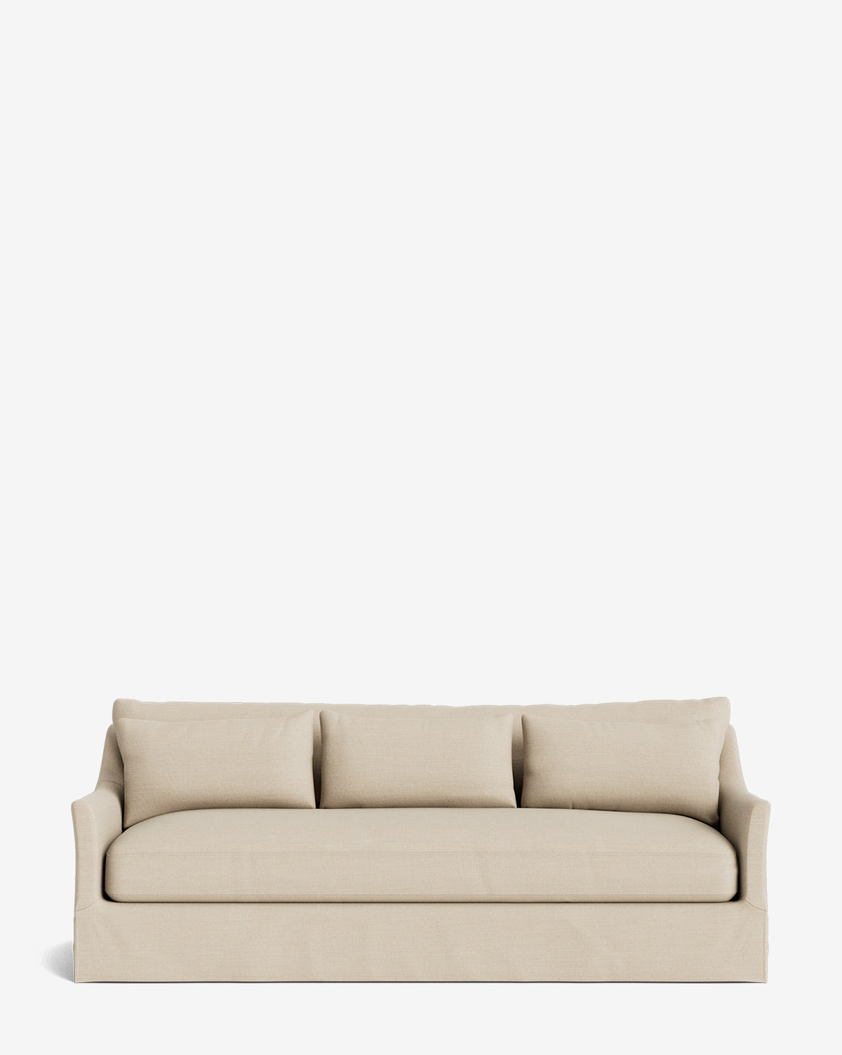 Wilhelmina Deep Slipcover Sofa (85"-110")