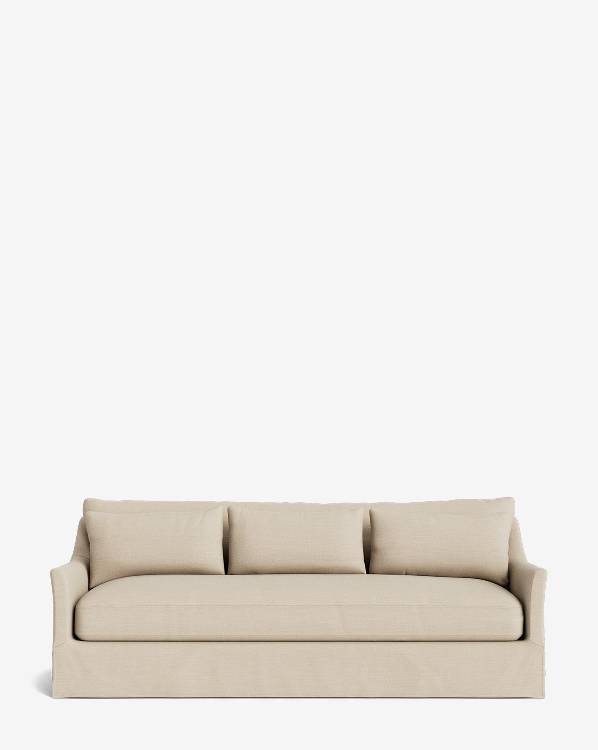 Wilhelmina Deep Slipcover Sofa (85"-110")