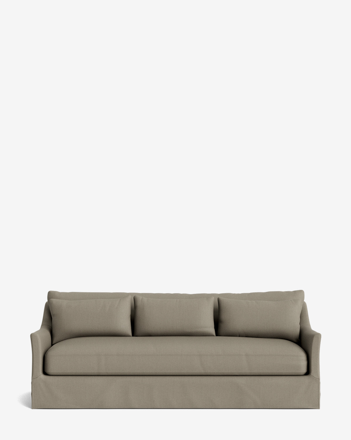 Wilhelmina Deep Slipcover Sofa (85"-110")