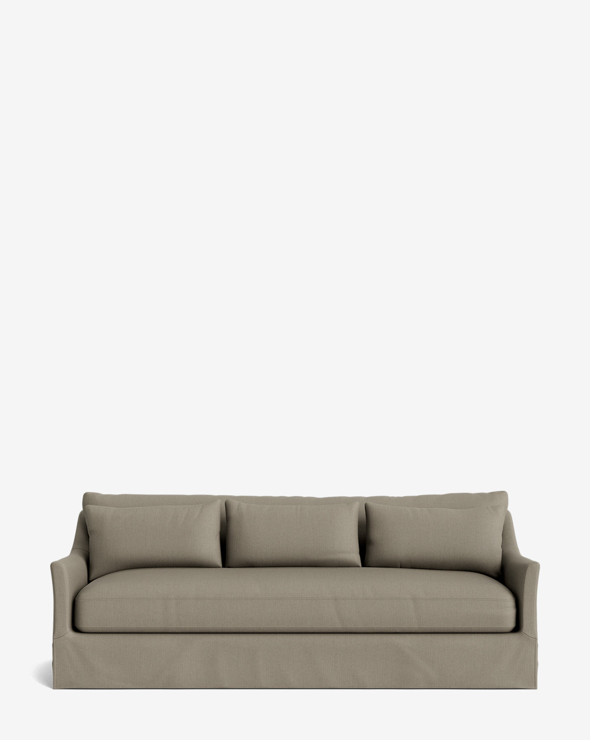 Wilhelmina Deep Slipcover Sofa (85"-110")