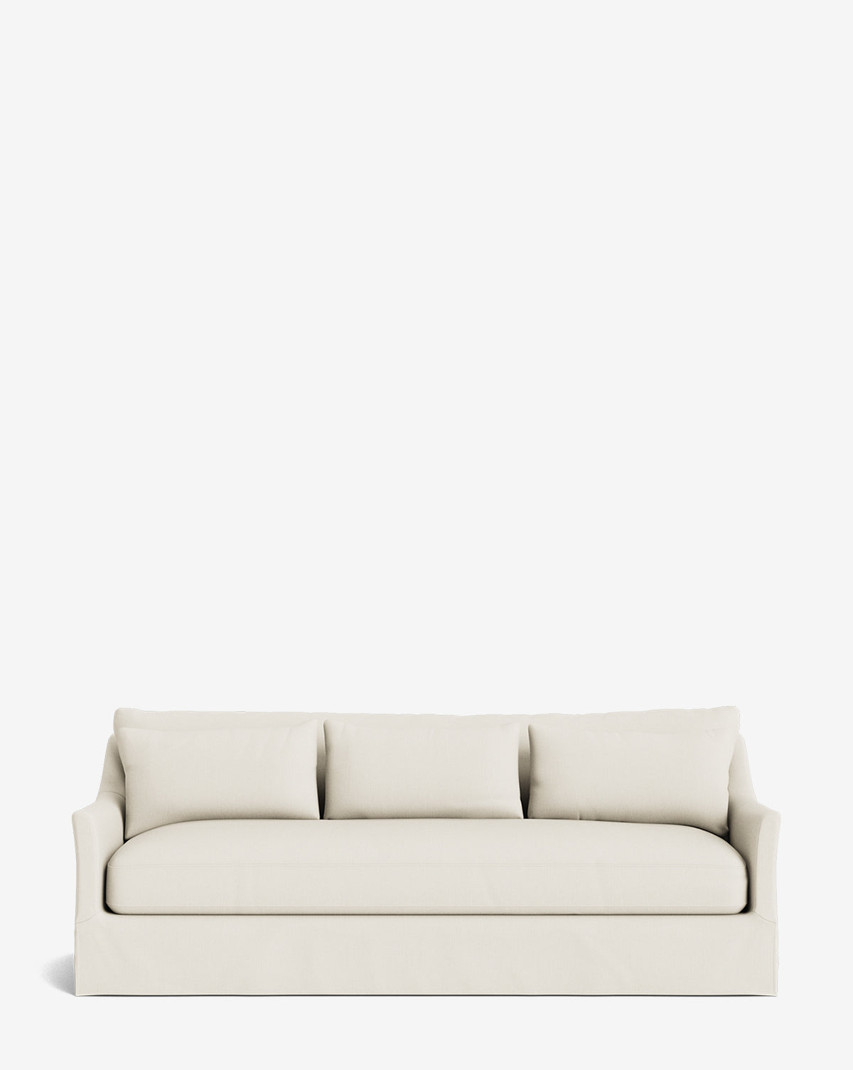 Wilhelmina Deep Slipcover Sofa (85"-110")