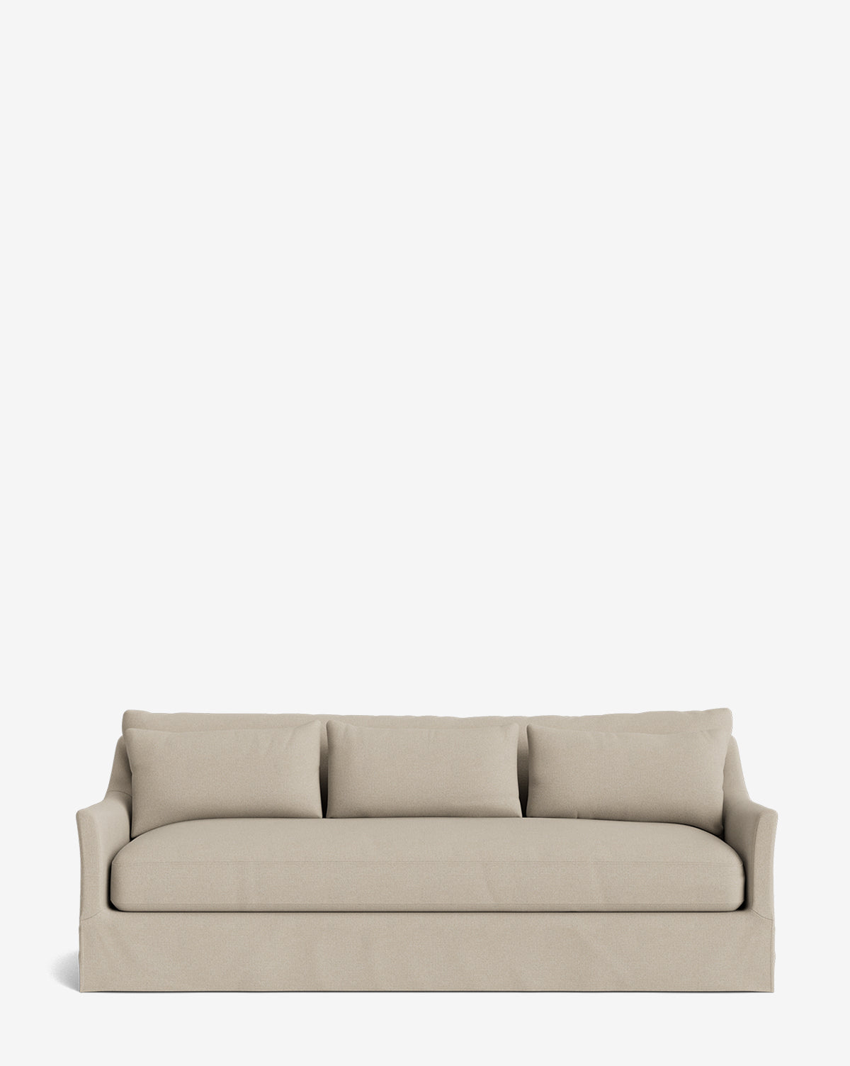 Wilhelmina Deep Slipcover Sofa (85"-110")