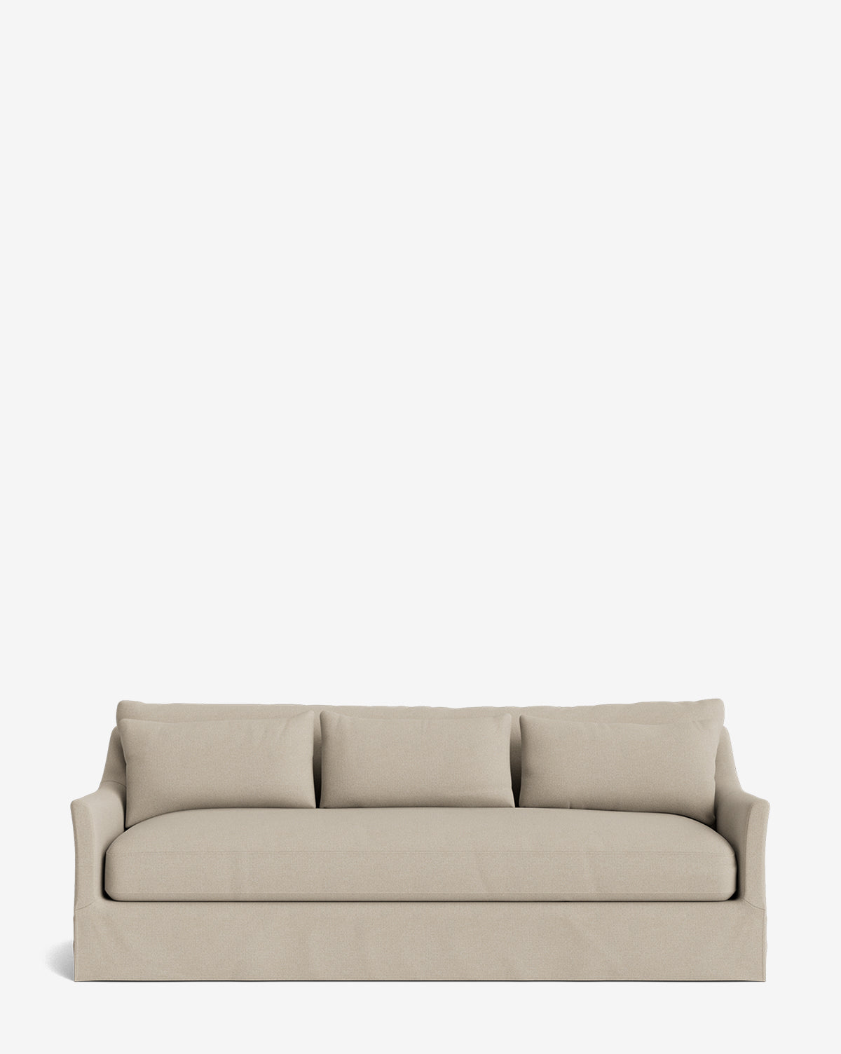 Wilhelmina Deep Slipcover Sofa (85"-110")
