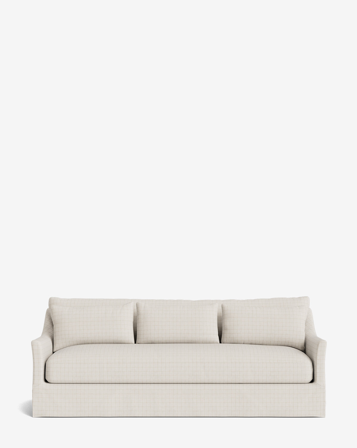 Wilhelmina Deep Slipcover Sofa (85"-110")