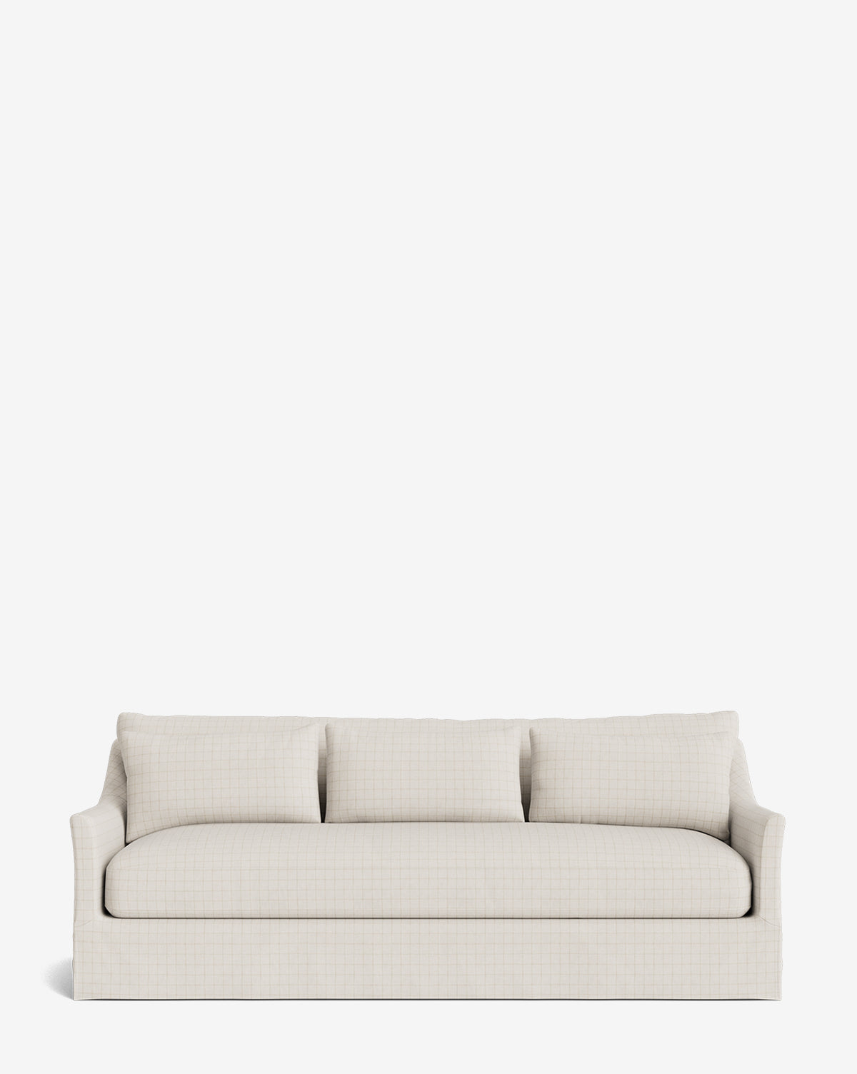 Wilhelmina Deep Slipcover Sofa (85"-110")