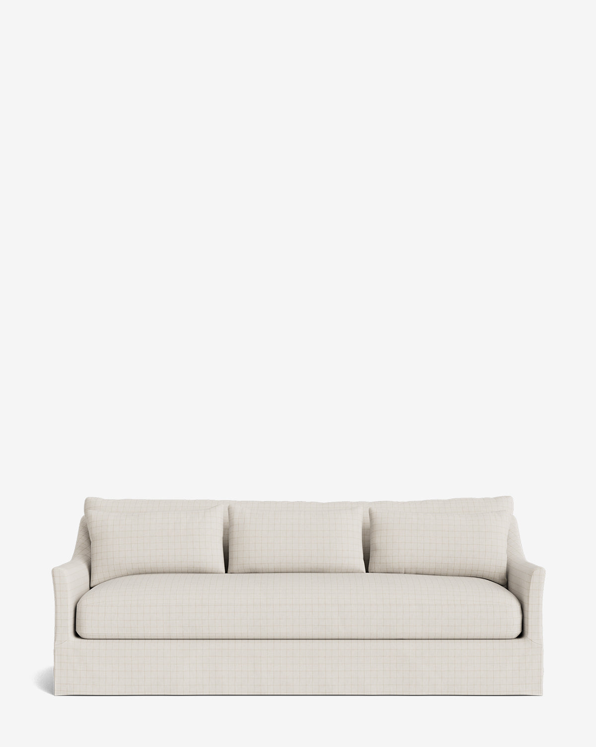 Wilhelmina Deep Slipcover Sofa (85"-110")