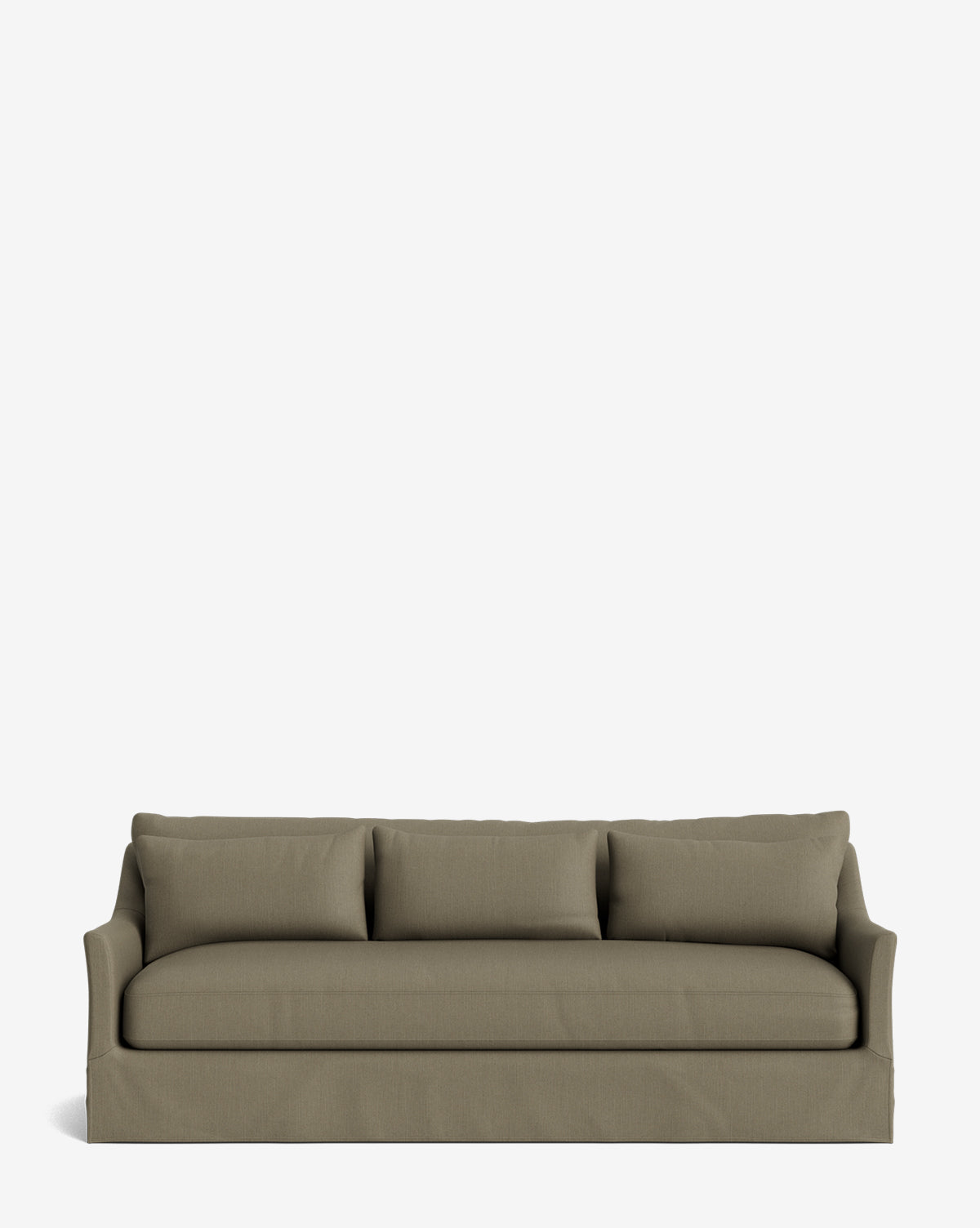 Wilhelmina Deep Slipcover Sofa (85"-110")