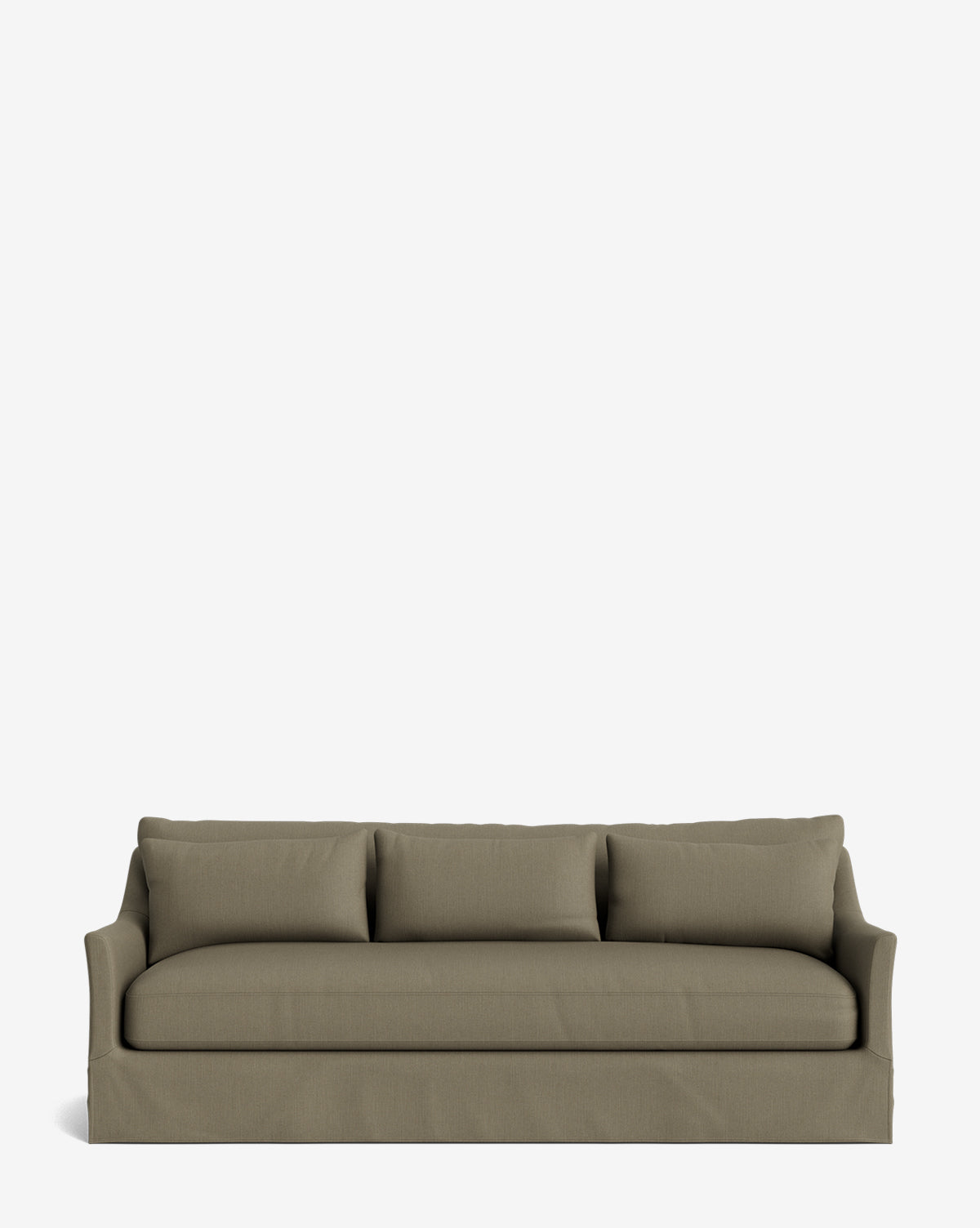Wilhelmina Deep Slipcover Sofa (85"-110")