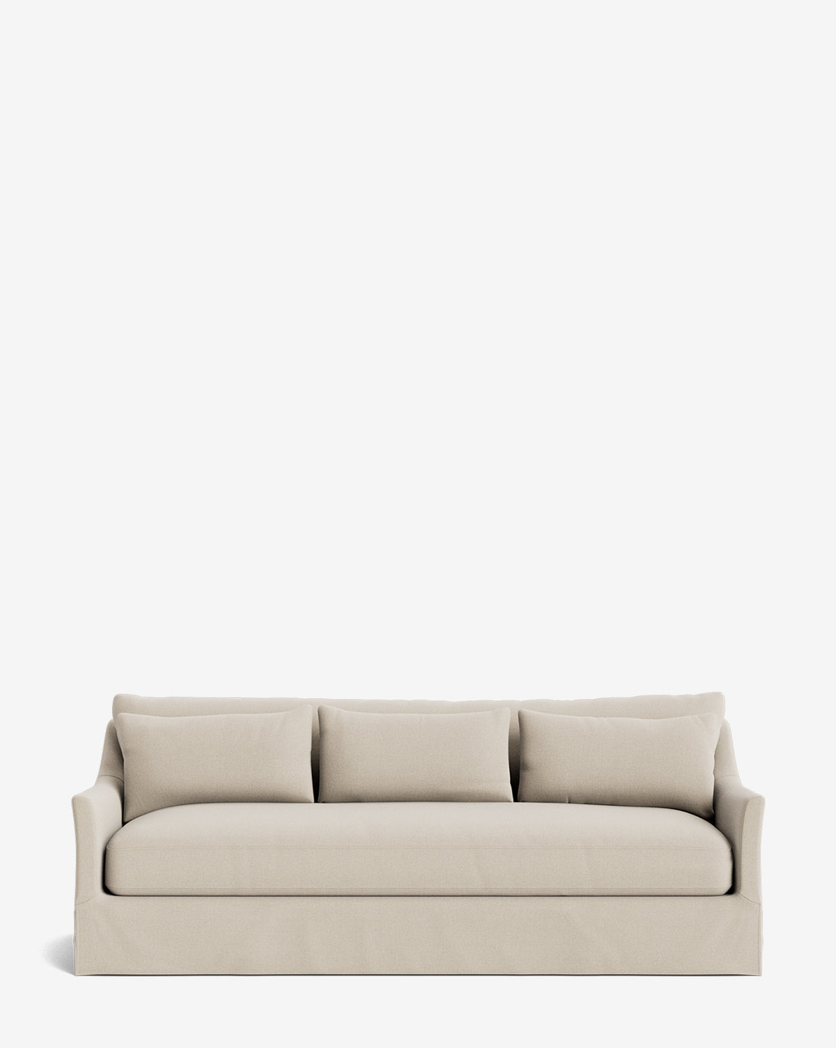 Wilhelmina Deep Slipcover Sofa (85"-110")