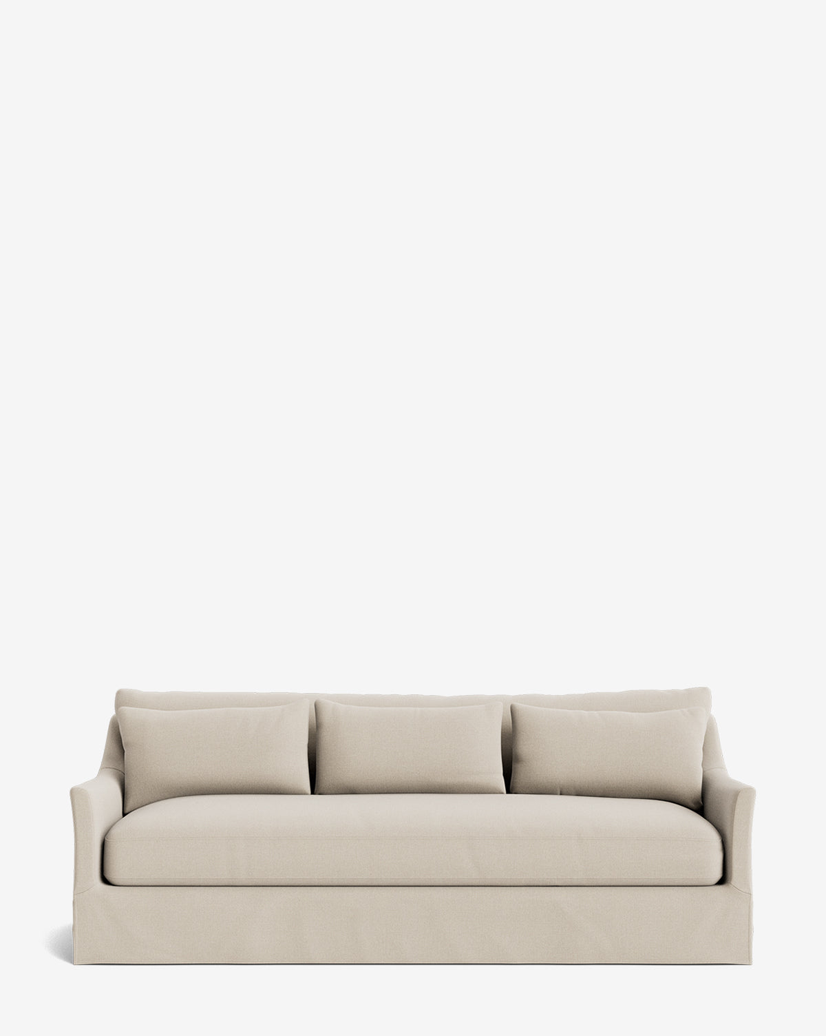 Wilhelmina Deep Slipcover Sofa (85"-110")