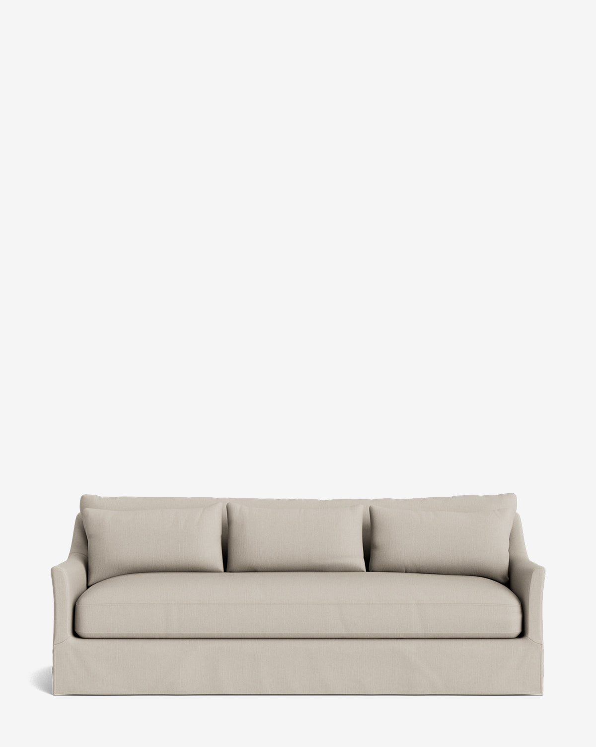 Wilhelmina Deep Slipcover Sofa (85"-110")
