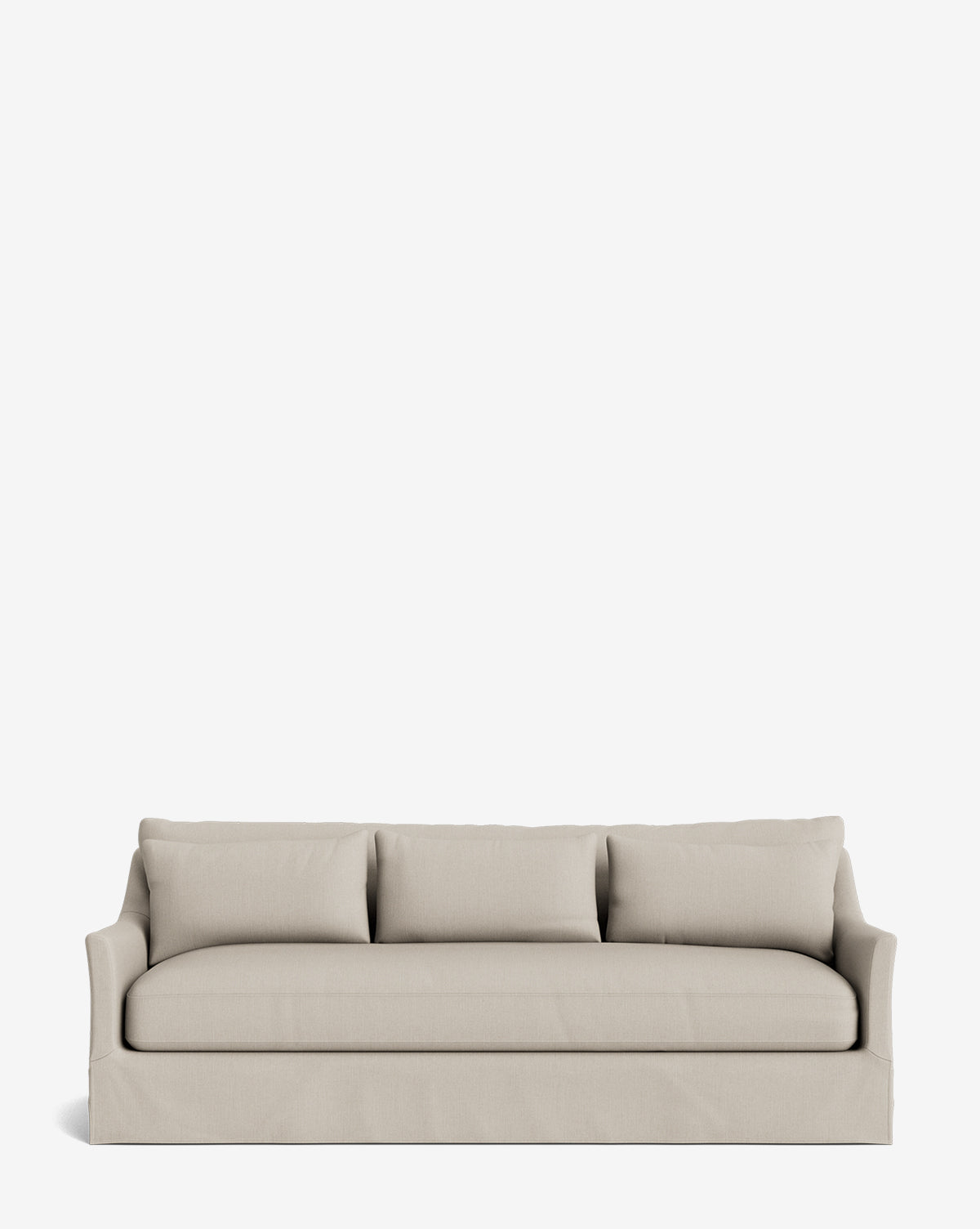 Wilhelmina Deep Slipcover Sofa (85"-110")