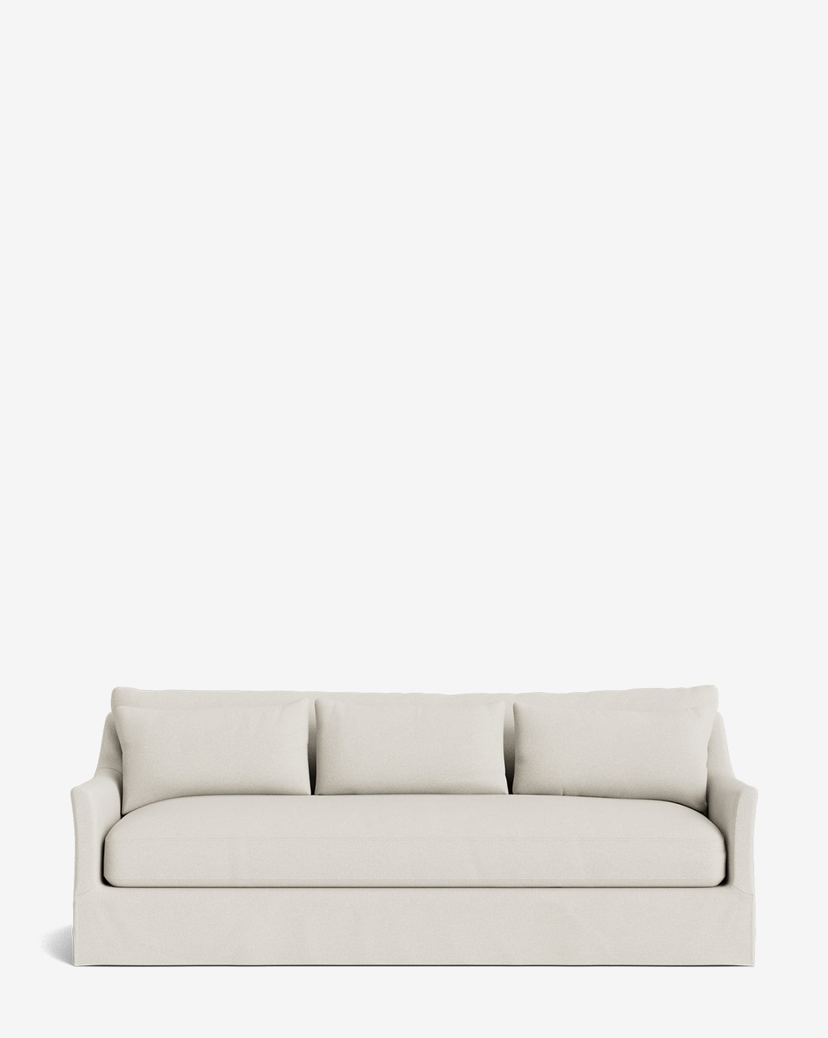 Wilhelmina Deep Slipcover Sofa (85"-110")