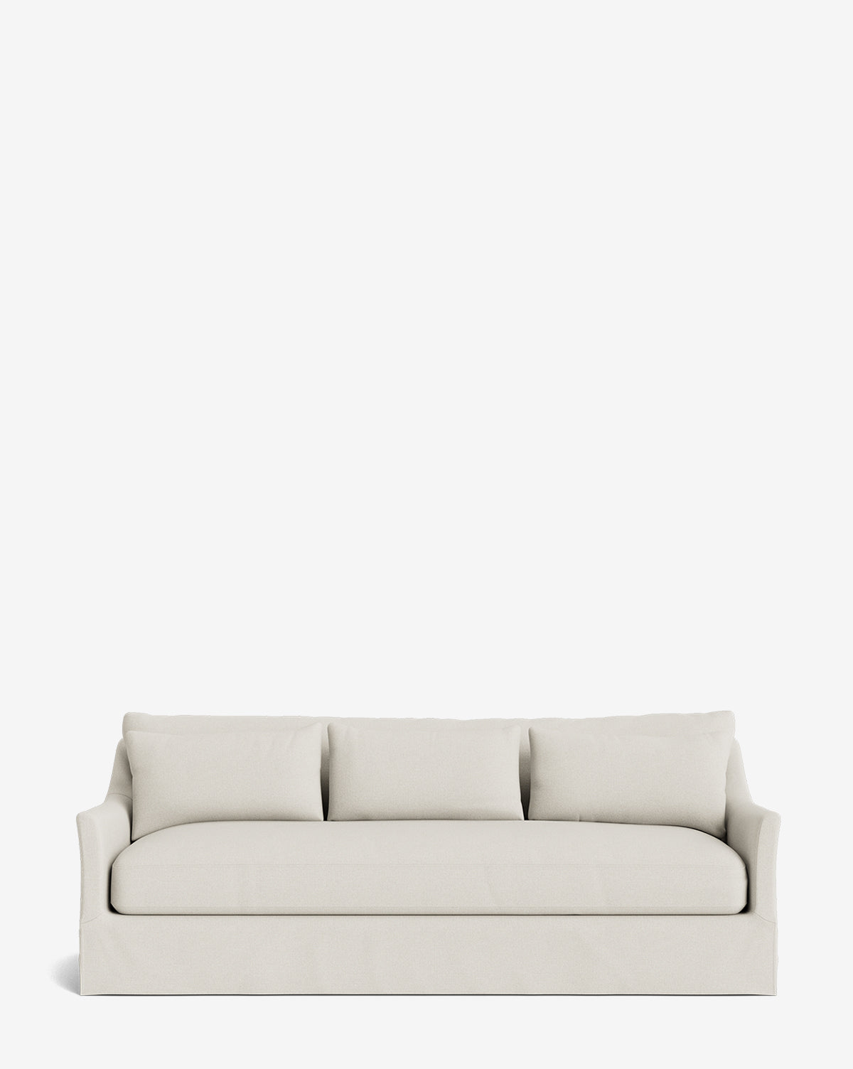 Wilhelmina Deep Slipcover Sofa (85"-110")