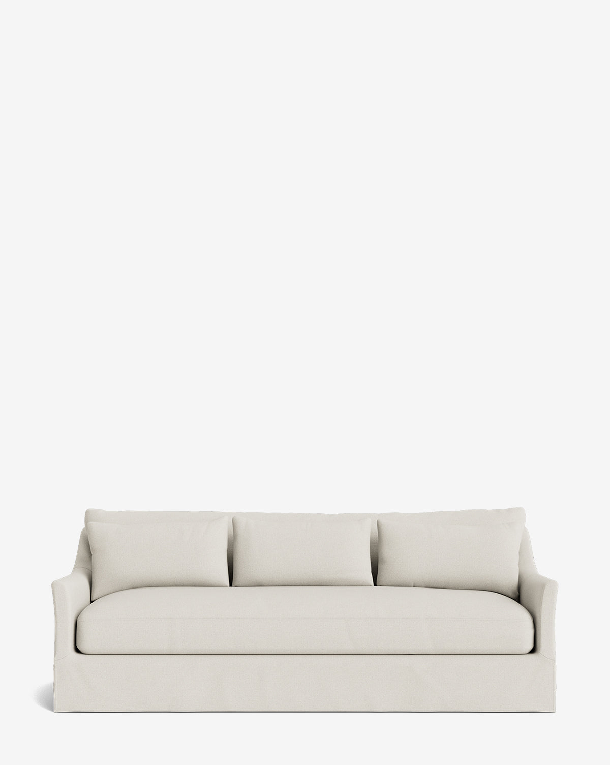 Wilhelmina Deep Slipcover Sofa (85"-110")