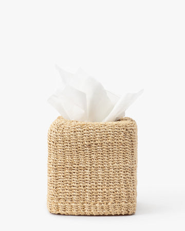 Woven Tissue Box Cover