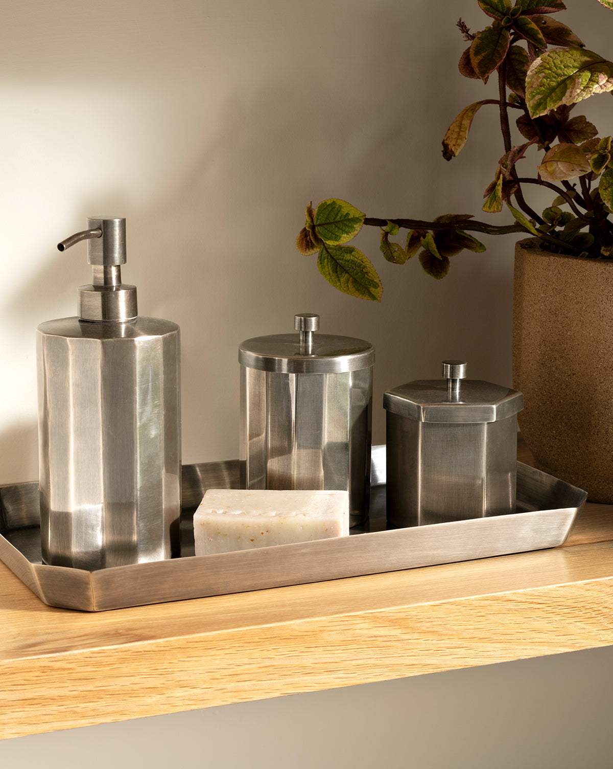 Simone Metal Soap Dispenser